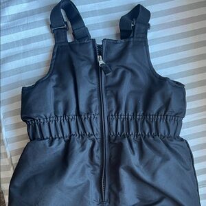 Black Kids Snow bibs